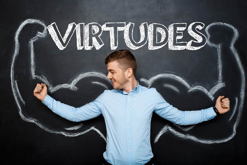 ¿Cómo ayudan las virtudes al crecimiento personal?