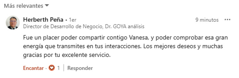 Comentario de Dr. Goya Analisis