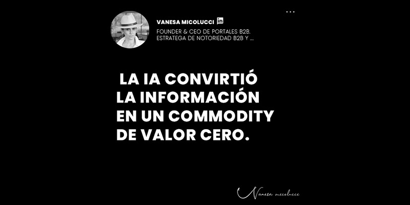 La IA convirtió los datos en un commodity de valor cero.